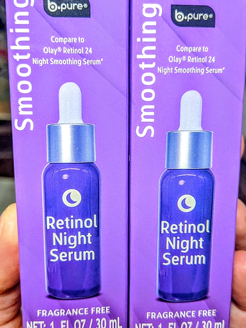 b.pure Retinol 24 Night Smoothing Serum *Compared To Oil Of Olay - 2 PACK